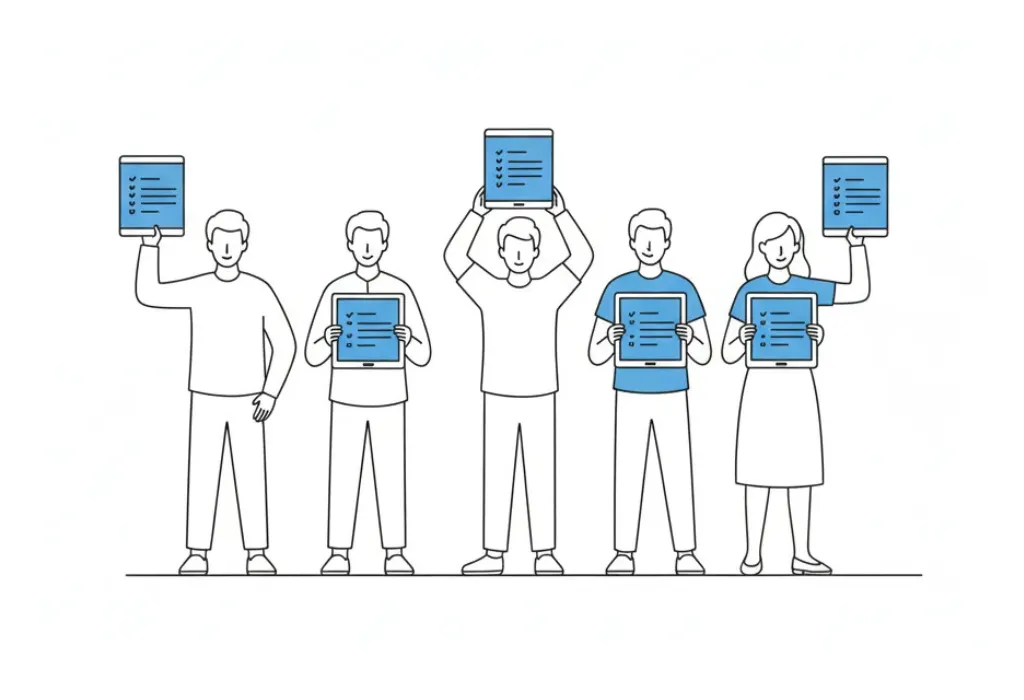 全員が同じ型で使える