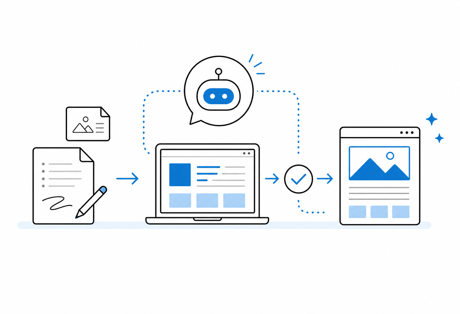まとまった作業を進めるCodexのイメージ